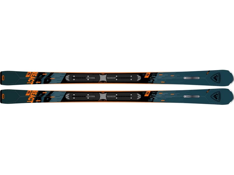 Rossignol Heren Skis React 6 Black-orange 3 Rossignol Heren Skis React 6 Black-orange