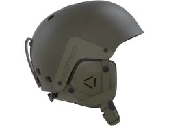 Salomon Skihelm Brigade Stone Grey
