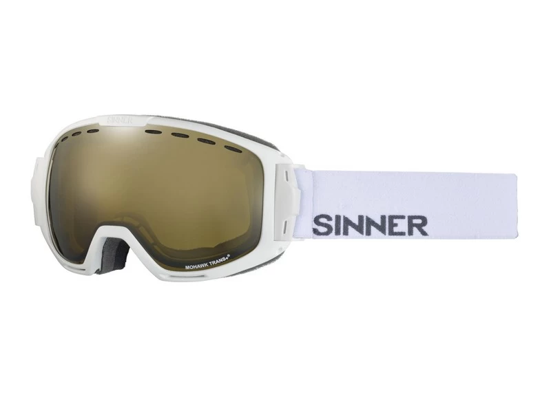 Sinner MOHAWK Skibril Goggle Met Sintec-trans Plus Lens Wit 3 Sinner MOHAWK Skibril Goggle Met Sintec-trans Plus Lens Wit