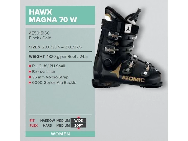 Atomic Dames Skischoen Hawx R70 Magna W 4 Atomic Dames Skischoen Hawx R70 Magna W - Afbeelding 2